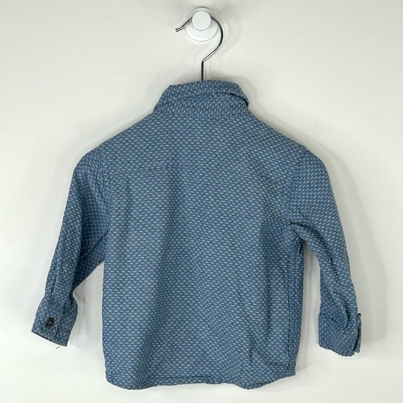 Calvin Klein Jeans Blue Button Down 12 Meduim - Picture 3 of 5